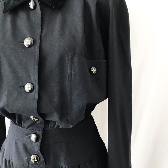 Vintage Valentino Miss V jacket dress size 44 - Picture 2 of 10